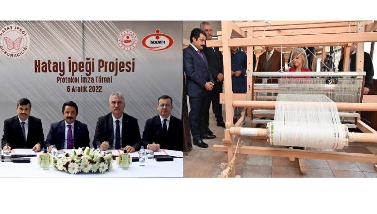 İsdemir Hatay İpeği’ne sahip çıkıyor