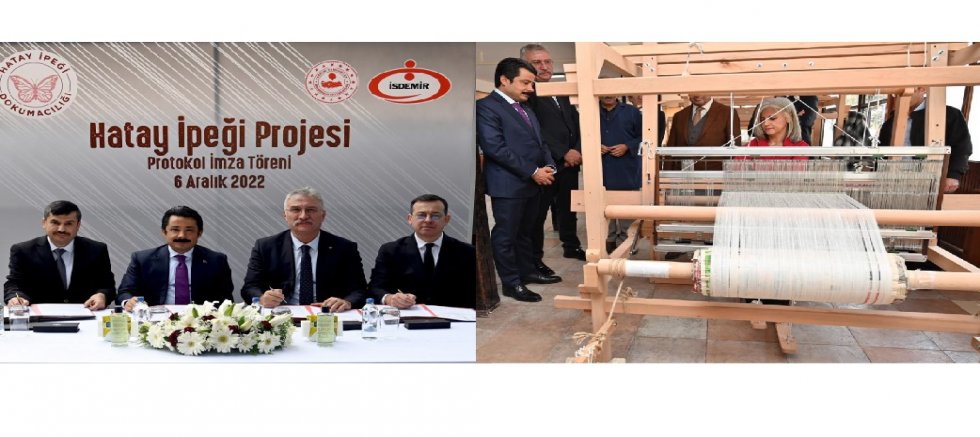 İsdemir Hatay İpeği’ne sahip çıkıyor