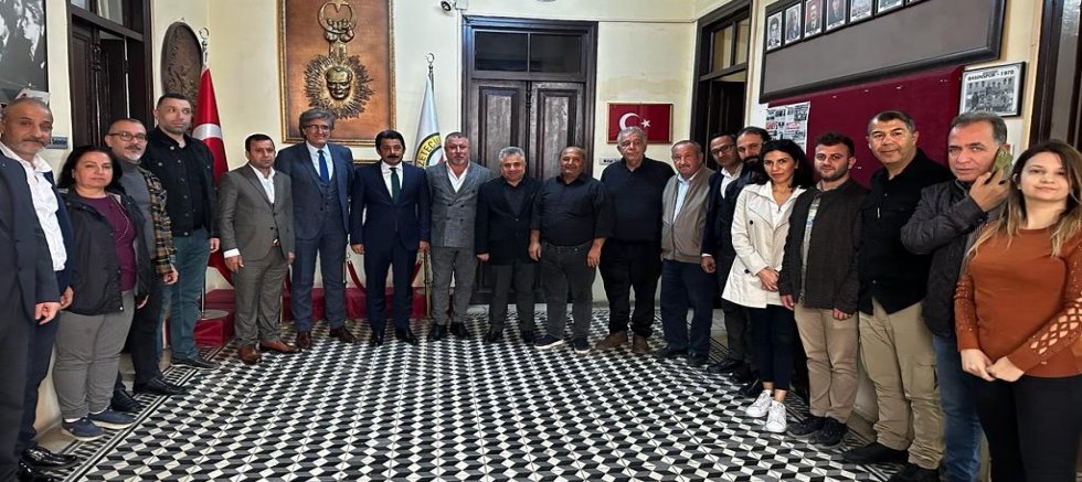 KAYMAKAM DEMİRYÜREK İGC'DE GAZETECİLERLE BULUŞTU 