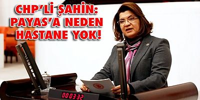 Payas'a hastane konusu mecliste
