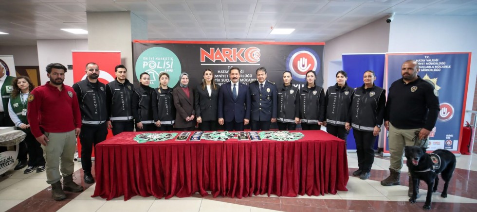HATAY’DA “EN İYİ NARKOTİK POLİSİ: ANNE” PROJESİ TANITILDI
