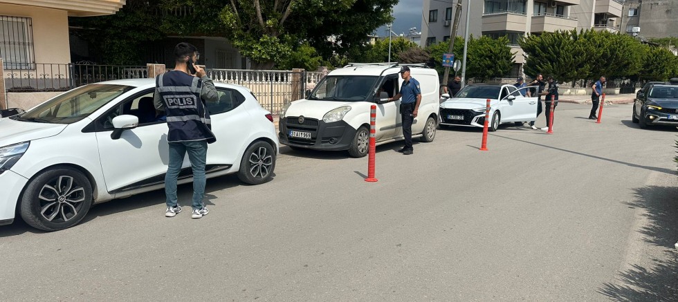İSKENDERUN GENELİNDE ÇOK KAPSAMLI ASAYİŞ UYGULAMASI 