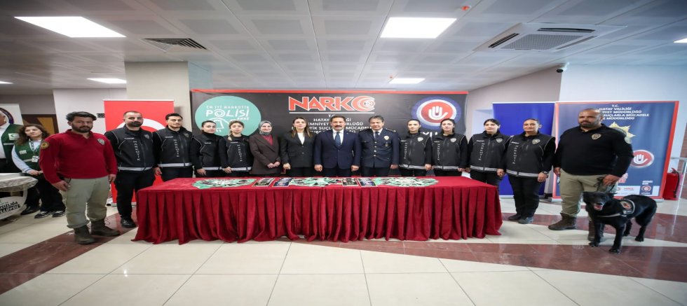 HATAY’DA “EN İYİ NARKOTİK POLİSİ: ANNE” PROJESİ TANITILDI