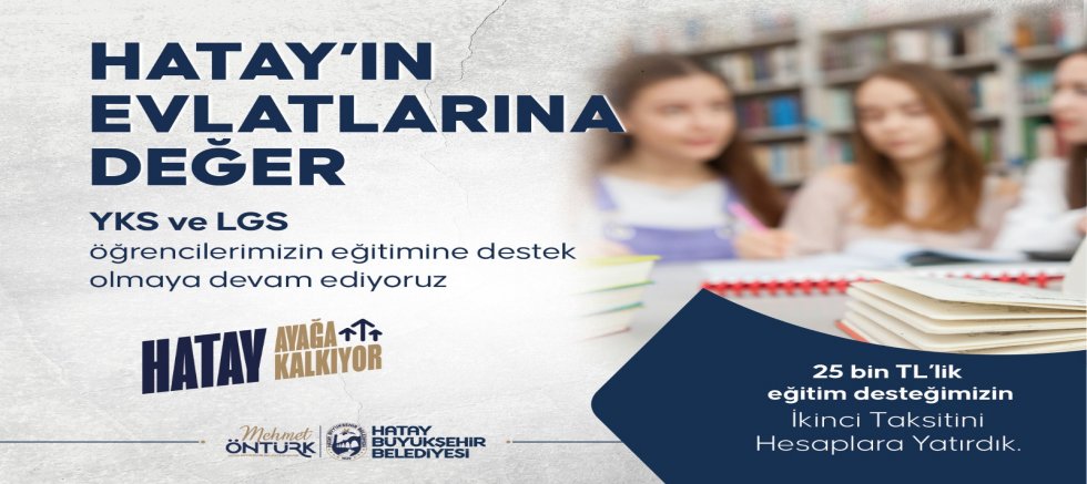 HBB EĞİTİM BURSUNUN 2. TAKSİTİ HESAPLARA YATTI