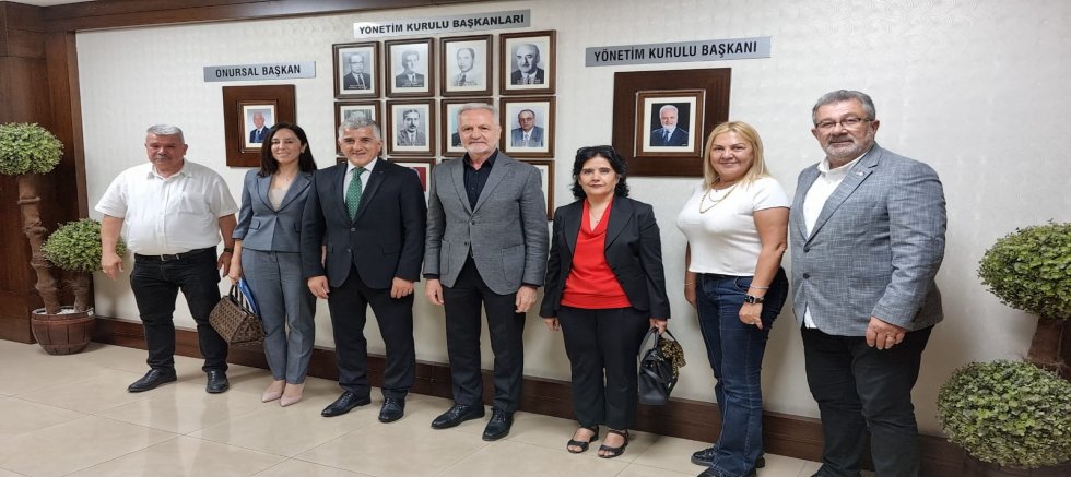 SGK Hatay İl Müdürü Hamit Bal İTSO’yu Ziyaret Etti