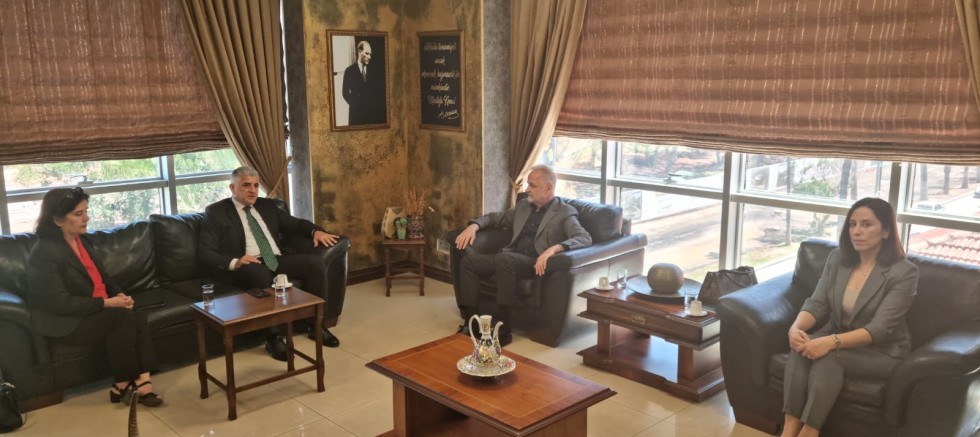SGK Hatay İl Müdürü Hamit Bal İTSO’yu Ziyaret Etti