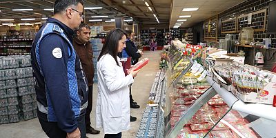 HATAY BÜYÜKŞEHİR BELEDİYESİ ZABITA EKİPLERİ İL GENELİNDE DENETİMLERİNİ SÜRDÜRÜYOR 