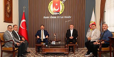 Hatay Valisi Mustafa Masatlı'dan İskenderun Gazeteciler Cemiyeti'ne Ziyaret