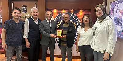 İşitme Engelliler Derneği’nden Emniyet Müdürü’ne Teşekkür Ziyareti