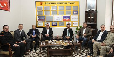 İskenderun Gazeteciler Cemiyetinde 10 Ocak Çalışan Gazeteciler Günü Dualarla Kutlandı
