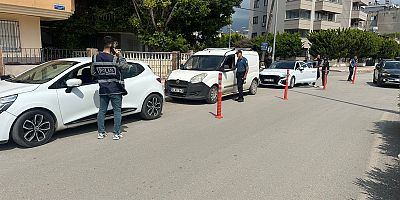 İSKENDERUN GENELİNDE ÇOK KAPSAMLI ASAYİŞ UYGULAMASI 